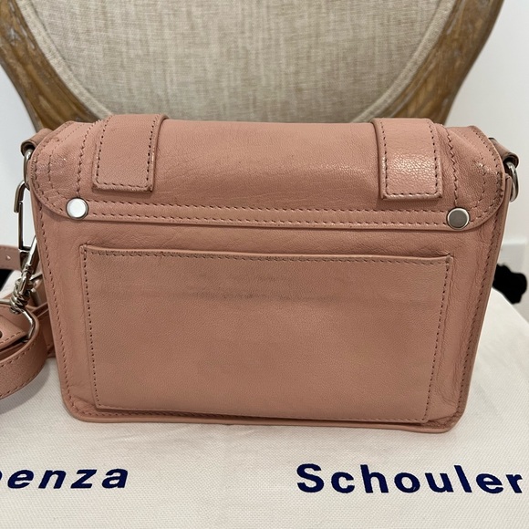 Proenza Schouler PS1 Pink mini crossbody bag with silver hardware - Picture 2 of 11